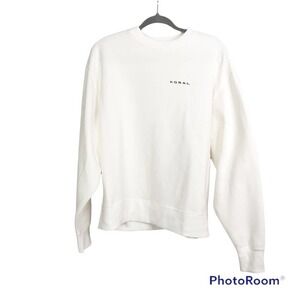 Koral men's white 20 20 pullover sweatshirt size M
